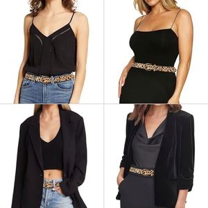 Ceinture en cuir léopard personnalisée Boshiho pour femmes, ceintures en cuir pour jeans et robes, ceinture en cuir véritable pour femmes - Product Image 5