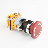 En vente Interrupteurs à bouton-poussoir 22mm Chine Factory Supply Bid Interrupteur à bouton-poussoir d'arrêt d'urgence en plastique rouge Acheter