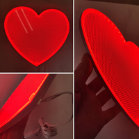 Panneau LED en acrylique sans cadre pour comptoir en pierre, étagères de présentation, projets de rétroéclairage, taille personnalisée facile à installer Edge-Lit LGP