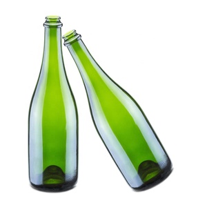 750Ml คุณภาพสูงโปร่งใส Dark สีเขียวแชมเปญขวดมงกุฎหมวก - Product Image 4