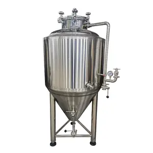 GHO Precio barato Tanque de fermentación 100L Equipo de fermentación de cerveza Proyecto llave en mano