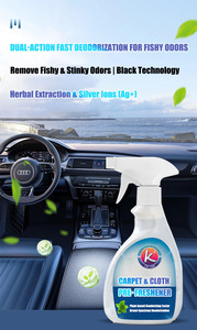 Spray <span class=keywords><strong>d</strong></span>ésodorisant pour tissus - Éliminateur <span class=keywords><strong>d</strong></span>'odeurs pour tissus <span class=keywords><strong>d</strong></span>'intérieur - Élimine les odeurs et rafraîchit les tissus de manière permanente - Product Image 2