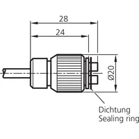 Sensor difusor de fibra óptica WRB110M-1.5-1.0, telémetro de fibra óptica WRB, sensor de fibra óptica 1.5-1.0