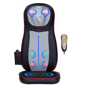 FISIO Massage <b>Cushion</b> Black Kneading Infrared Neck <b>Back</b> Waist Relief With Remote Control - Product Image 1