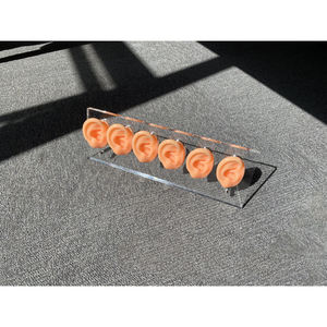Présentoir d'écouteurs HappyHearing en silicone souple et flexible pour quatre modèles d'oreilles - Product Image 6