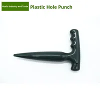 Outil de jardinage HUAFU modèle 042, perforateur de trous pour semis, planteur, cultivateur en plastique PP