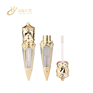 Lip Gloss Sword Shape Plastic Lipgloss Packaging Empty Squeeze Tubes Luxury Lip Gloss Container With Wands Plastic Tubes For Cosmetics