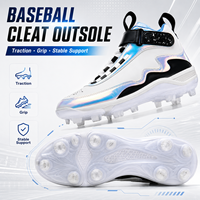 Chaussures de baseball personnalisées OEM ODM pour équipes, avec logo et couleurs personnalisables pour clubs et marques sportives