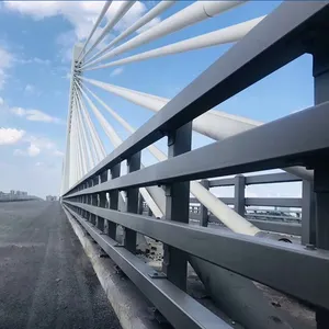 Stainless Steel Bridge Guardrail Road Safety Bridge Barrier