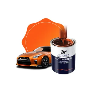Weather Resistance Strong Adhesion 1K Color Coat for Auto Refinish Painting