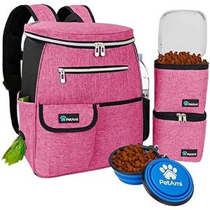 Muestra Gratis: Mochila de Viaje para Perros, Bolsas de Viaje para Perros Aprobadas por Aerolíneas, Suministros para Bolsas de Pañales para Cachorros, Camping para Mascotas - Product Image 1