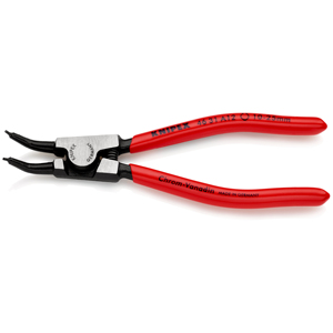 Pince à circlips KNIPEX 46 31 A12 pour circlips externes sur arbres 45° coudés, revêtement en résine - Product Image 2