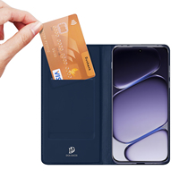 Étui portefeuille en cuir PU antichoc avec porte-cartes pour OnePlus Nord 6