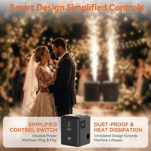 Mini projecteur de scène pour événements, télécommande, 6-10 pieds de hauteur, montage au sol, indice de protection IP33, pour mariages et fêtes d'anniversaire - Product Image 4