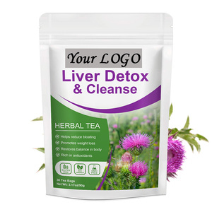 Teh Herbal pembersih dan pelindung hati organik detoks teh 30 buah kantung teh - Product Image 1