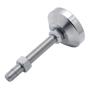 Pieds de nivellement réglables en acier inoxydable SS304 (D60, D80, D100) pour profilés en aluminium, meubles, armoires, tables et bureaux – Vente en gros - Product Image 5