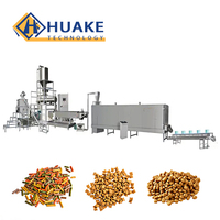 Machine de fabrication de nourriture en flocons de poisson, machine de processus d'extrudeuse, machine de production de tarte d'alimentation de poisson