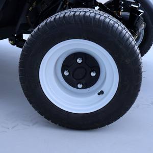 गोल्फ कोर्स रिसॉर्ट होटल रिसेप्शन के लिए रखरखाव-मुक्त लिथियम बैटरी से लैस 2 यात्री सफेद गोल्फ बुगी - Product Image 3