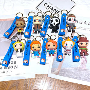 Llavero de la Serie de Terror Chucky, Figura de la Novia de Chucky, Llavero de Coche con Diseño de Payaso de IT - Product Image 2