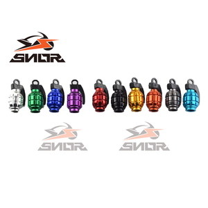 CNSNR 4 unids/set <span class=keywords><strong>Granada</strong></span> estilo Universal aleación de aluminio coche camión motocicleta accesorios rueda neumático válvula vástago tapas bicicleta - Product Image 3