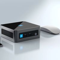MiniTree Intel N100 CPU Mini PC 4Core RAM DDR4 Max 32GB SSD Nvme 512GB 2 * HD2.0 RJ45 USB3.2 * 4 WIFI6 Bluetooth5.2 Soporte Win10
