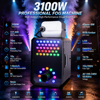 Machine à fumée MOKE 3100W, jet de brouillard à base d'eau, machine à CO2 pour DJ, fêtes, événements commerciaux
