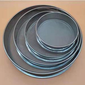 <span class=keywords><strong>Tamis</strong></span> de jardinage rond en acier inoxydable <span class=keywords><strong>à</strong></span> mailles fines pour le compost, le sable et le sol de potage de bonsaï - Product Image 6