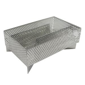 Sıcak satış paslanmaz çelik 304 Metal barbekü aksesuarları soğuk içen jeneratör için yaz füme lezzet - Product Image 2