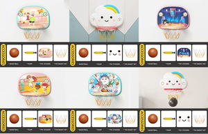 <span class=keywords><strong>Mini</strong></span> cerceau <span class=keywords><strong>de</strong></span> <span class=keywords><strong>basket</strong></span>-ball Portable sans perforation, support mural, facile à installer, <span class=keywords><strong>pour</strong></span> l'intérieur ou à la maison, <span class=keywords><strong>pour</strong></span> des enfants - Product Image 6