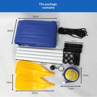 Kayak gonflable en PVC écologique pour 2 personnes, 4m, avec pagaie, pour la pêche, le rafting et les excursions sur le lac