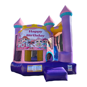 Nova phổ biến phim hoạt hình nhảy lâu đài với trượt Đồ chơi bơm hơi Combo nhà trả lại cho trẻ em thương mại dễ dàng thiết lập - Product Image 6