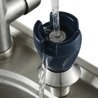 Robinet de jardin à bouton-poussoir avec minuterie et bulleur pour fontaine à eau potable