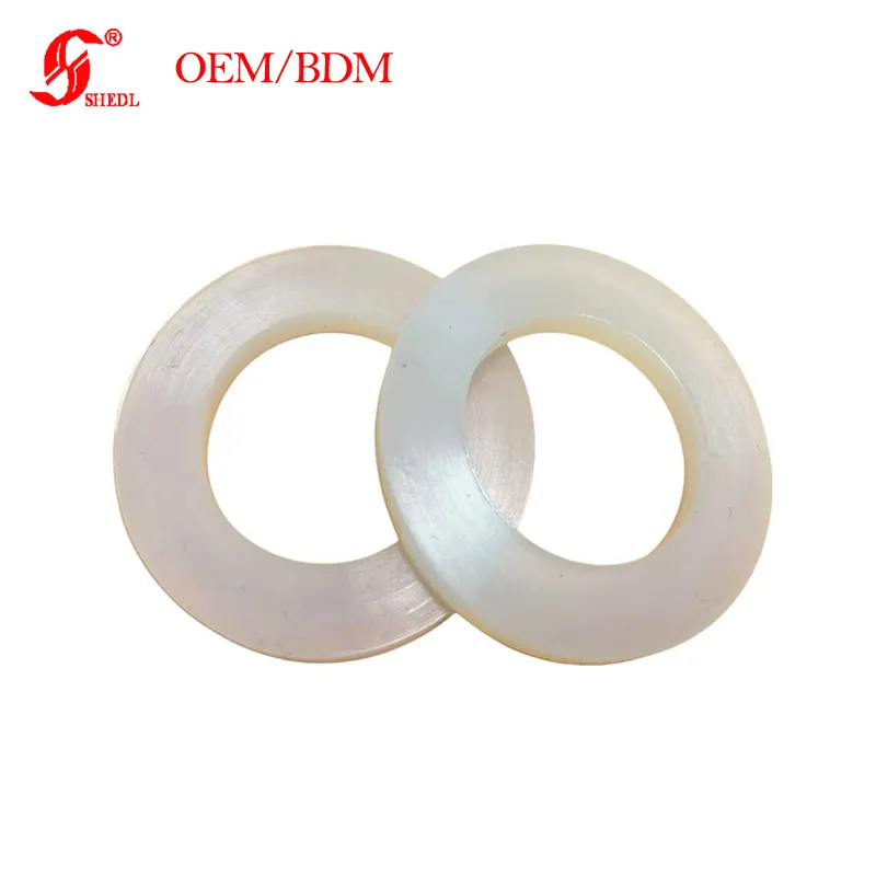 Custom silikon EPDM Neoprene karet datar Sealing Gasket pencuci PTFE NBR bahan untuk minyak hidrolik segel mekanik aplikasi