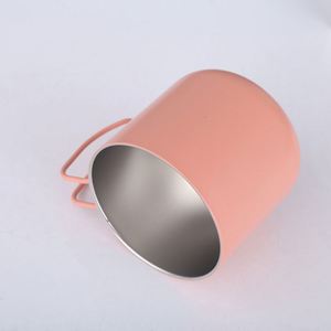 Gobelet isotherme personnalisé en acier inoxydable 304 de 12 oz, avec poignée métallique et design créatif, idéal pour les cadeaux et les voyages en extérieur (chaud et froid) - Product Image 3