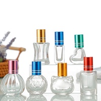 Nouveauté : flacons à bille en verre vides pour huiles essentielles, différents designs, 5 ml, 6 ml, 8 ml, 10 ml, 11 ml, 12 ml, forme unique