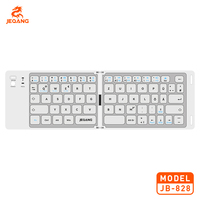Keyboard Lipat Nirkabel BT 5.0 dengan Tombol Scissor Switch Ultra Tipis Multi-Warna untuk Tablet, Ponsel, dan PC