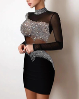 Strass thermocollants Premium Noir Jet en verre à dos plat pour vêtements, transferts brillants, décoration DIY, art, nouveauté