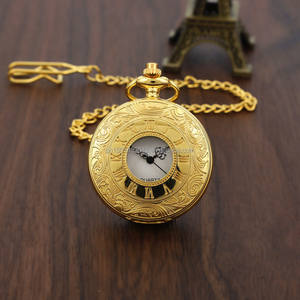 สร้อยคอแฮร์รี่ สไตล์สตีมพังก์ จี้เครื่องประดับโบราณสไตล์โมเดิร์น พร้อมนาฬิกาพกแบบควอตซ์ - Product Image 1