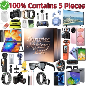 Caja Misteriosa de la Suerte con 5 Artículos Sorpresa, Buenas Reseñas sobre Aparatos Electrónicos Misteriosos, Audífonos, Reloj Inteligente con Pantalla TFT - Product Image 1