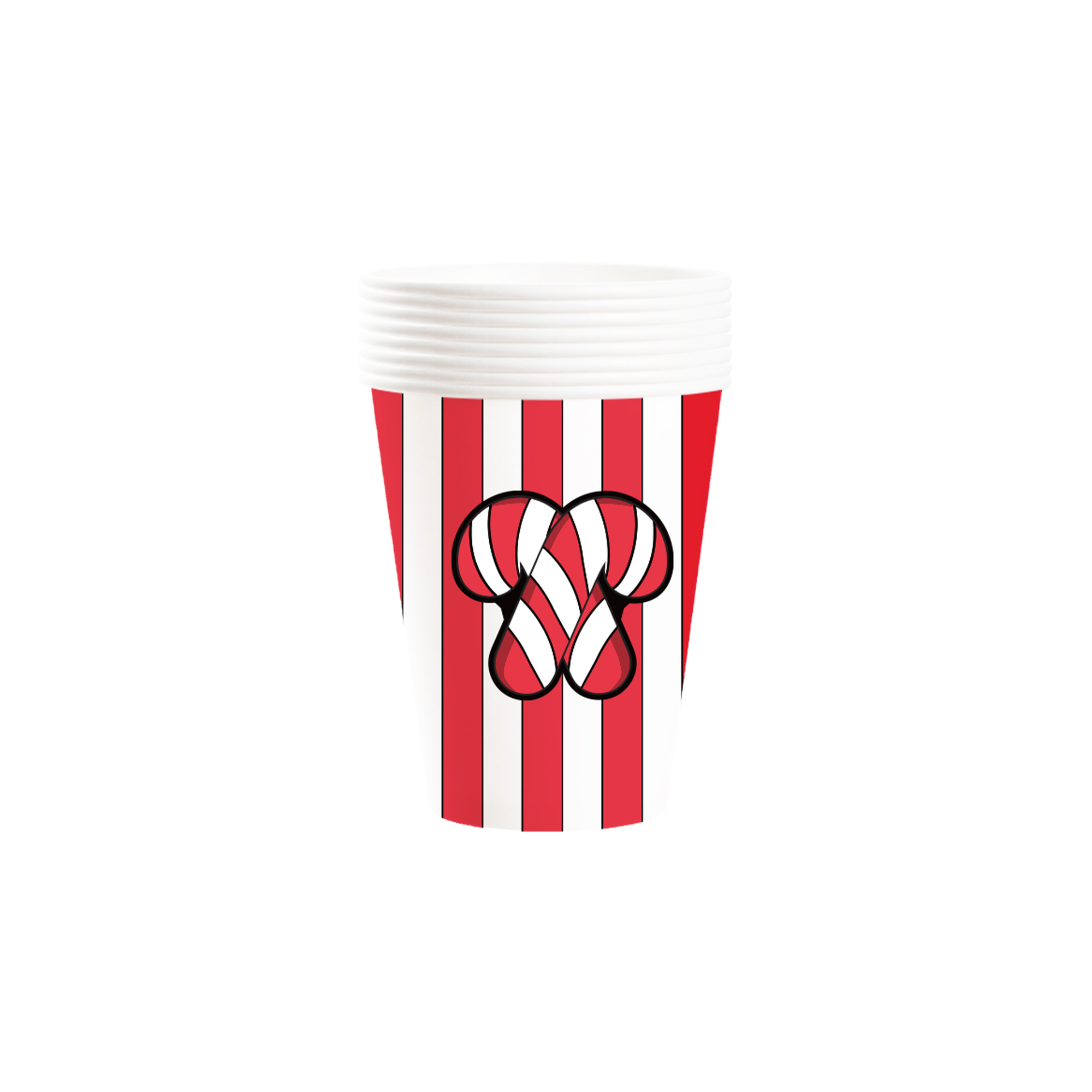 Vaso de papel de 9 oz * 8 unidades