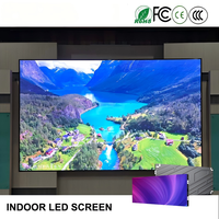 Système complet 4m x 3m P0.93 P1.25 P1.56 P1.8 Panneau LED ultra-fin facile d'entretien Écran LED d'intérieur pour scène Animation Éducation