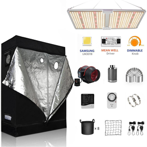 Growth Room Box Led Plant Light Indoor Hydroponics 600D Growing Tent With Kits