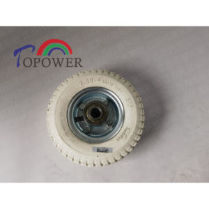 Pneu plein Torower 2.50-4 diagonale, usage industriel intensif pour chariot porte-souffleuses, équipement d'usine sidérurgique - Product Image 6