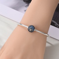 Pendentifs porte-bonheur en argent sterling S925 avec zircon, série classique pour femme, à porter au quotidien, certifiés
