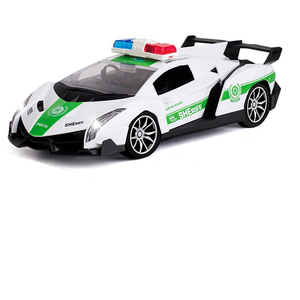 Voiture de course de police télécommandée sans fil électrique pour enfants, <span class=keywords><strong>jouet</strong></span> de voiture télécommandée avec lumières - Product Image 3
