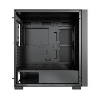 Boîtier d'ordinateur vertical en acier E-ATX transfrontalier sans panneau latéral, avec refroidissement liquide 360 mm, grand serveur X99 double processeur