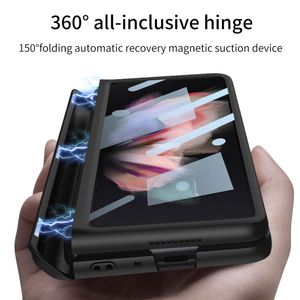 Pour Samsung Z Fold 5 Pro étui de téléphone portable charnière écran pliant PC antichoc <span class=keywords><strong>Flip</strong></span> Cover <span class=keywords><strong>Compatible</strong></span> Z Fold <span class=keywords><strong>4</strong></span> <span class=keywords><strong>3</strong></span> protecteur - Product Image 4