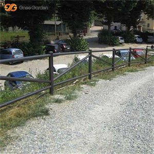 Clôture en panneaux d'acier au carbone haute durabilité, résistante aux intempéries, écologique, dimensions personnalisables, garde-corps extérieur pour - Product Image 5