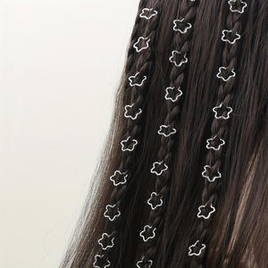 Anneaux à cheveux en alliage Teumshein pour accessoires de tressage DIY, style européen unisexe, usage quotidien - Product Image 2