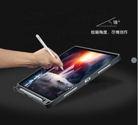 Grosir Pabrik OEM/ODM Keyboard Case Metal Nirkabel USB-C Lepas Pasang Baru dengan Lampu Latar RGB untuk iPad Air 11'' 2024 Ultra Tipis